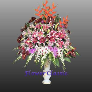 جام گل شیشه‌ای 602